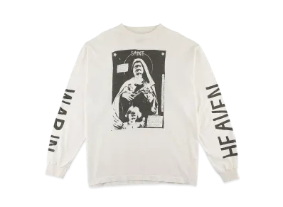 SAINT Mxxxxxx LS TEE W.I.H "White"