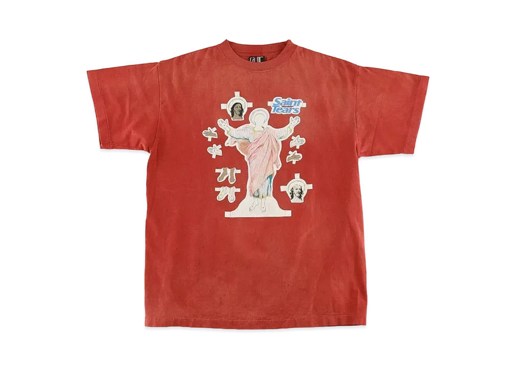 SAINT Mxxxxxx STT TEE YES "Red"