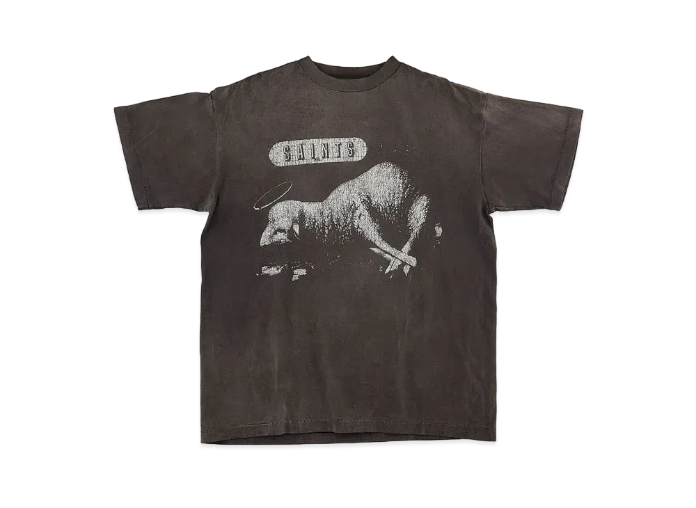SAINT Mxxxxxx T-SHIRT SHEEP LION "Black"