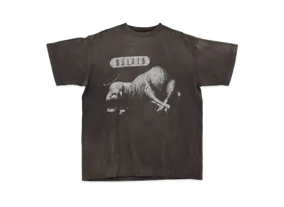 SAINT Mxxxxxx T-SHIRT SHEEP LION "Black"