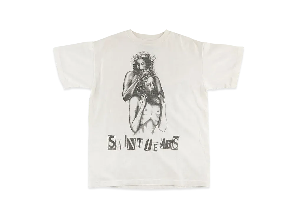SAINT Mxxxxxx STT TEE DBL JESUS "White"