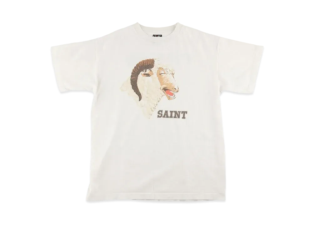SAINT Mxxxxxx T-SHIRT HEAVENLY "White"