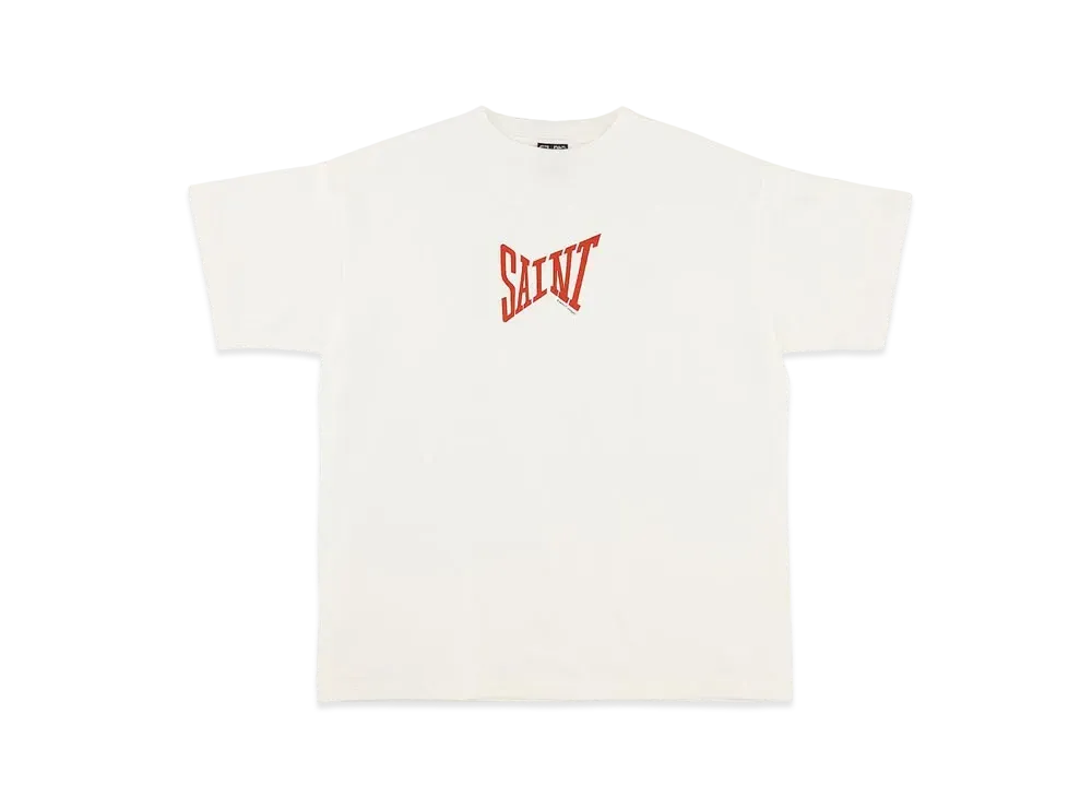SAINT Mxxxxxx LOGO T-SHIRT "White"