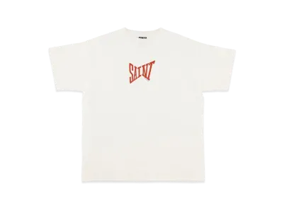 SAINT Mxxxxxx LOGO T-SHIRT "White"