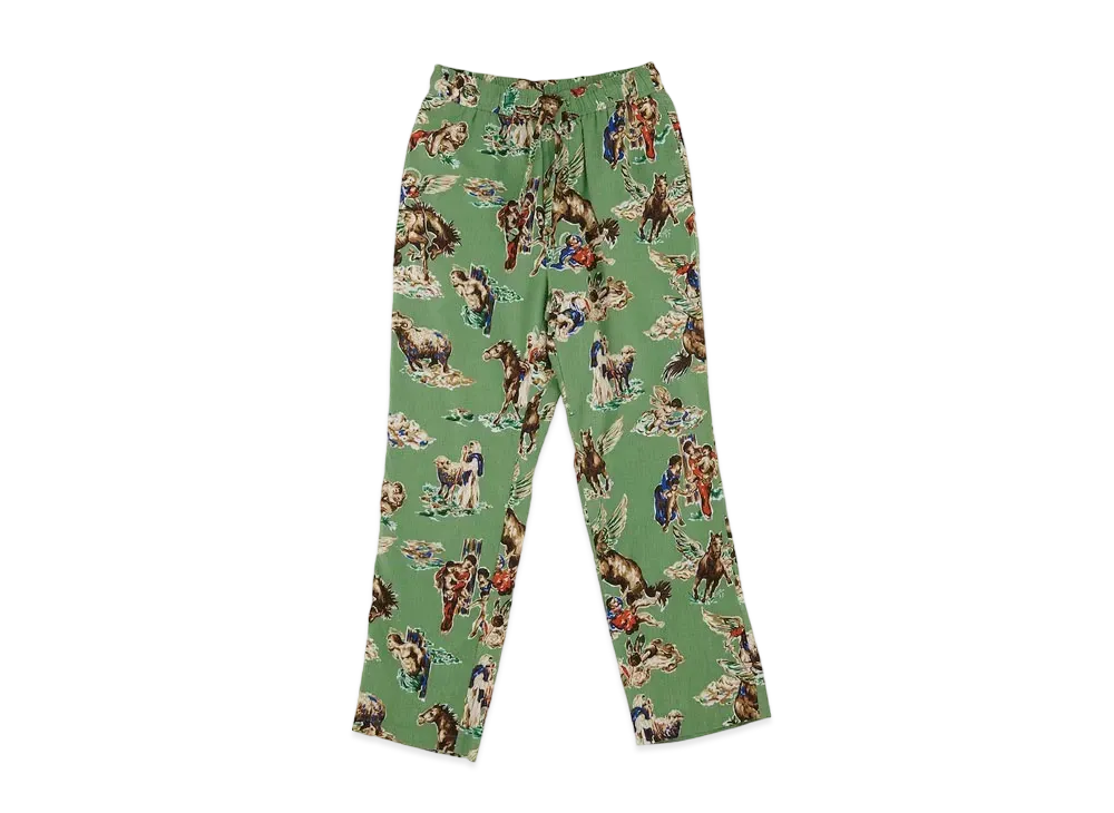 SAINT Mxxxxxx HORSE PJ PANTS "Green"