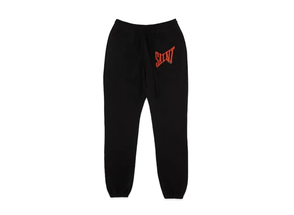 SAINT Mxxxxxx SWEAT PANTS LOGO "Black"