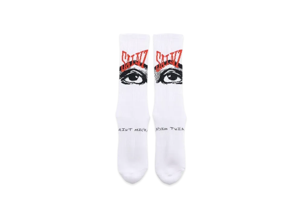 SAINT Mxxxxxx SOCKS EYES "White"