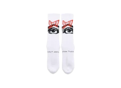 SAINT Mxxxxxx SOCKS EYES "White"