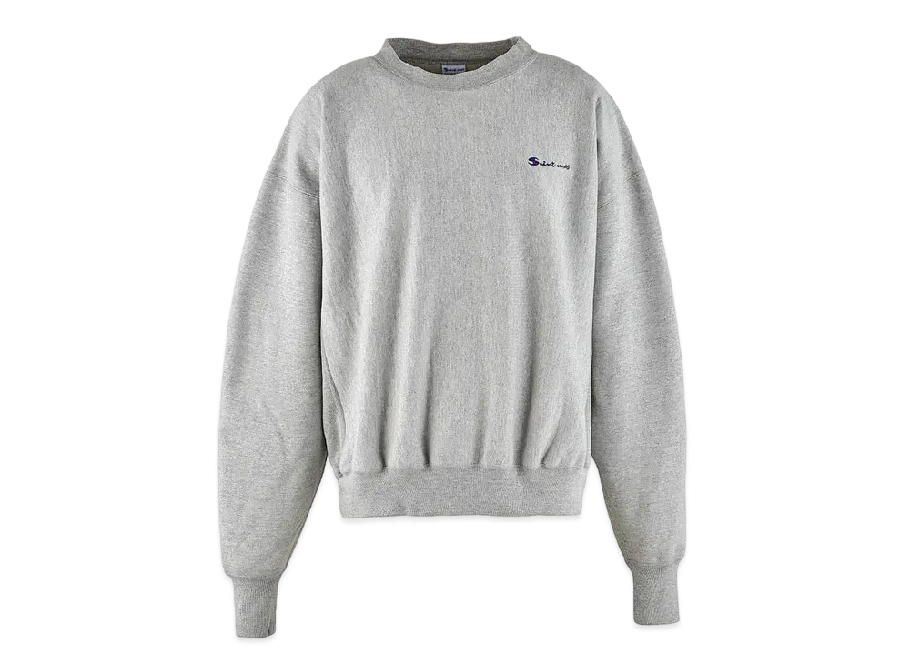 SAINT Mxxxxxx Logo Crew Neck Sweat "Gray"