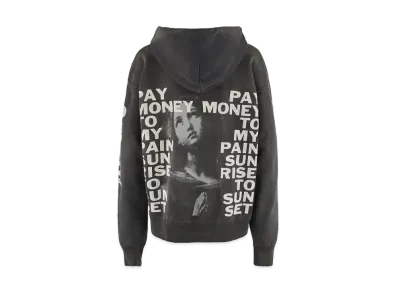 SAINT Mxxxxxx x Pay Money To My Pain 24SS Hoodie Brnd Money "Black"