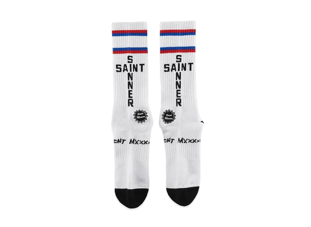 SAINT Mxxxxxx 24SS France Socks "Multi"
