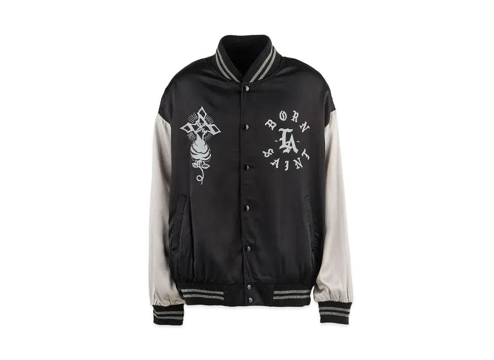 Saint Mxxxxxx x Born x Raised 24SS Born Saint Blouson "Black Gray"