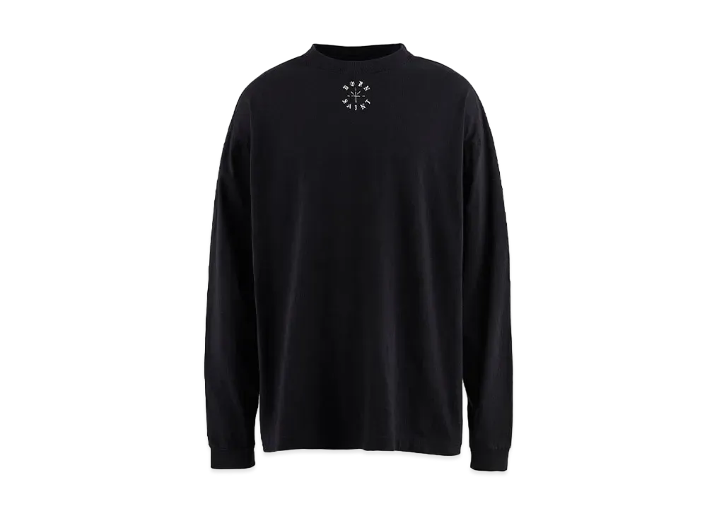 SAINT Mxxxxxx x Born x Raised BR_LS Tee / Born Saint "Black"