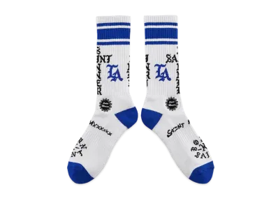 SAINT Mxxxxxx x Born x Raised BR_Socks / LA "White"