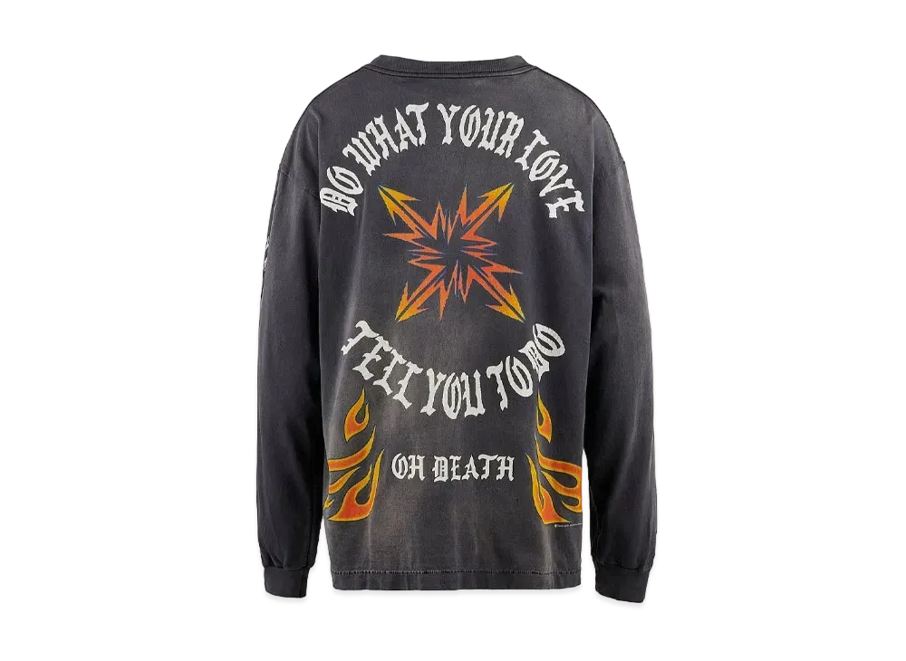 SAINT Mxxxxxx 24SS LS Tee / M "Black"