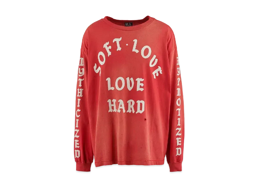 SAINT Mxxxxxx 24SS LS Tee / Soft Love "Red"