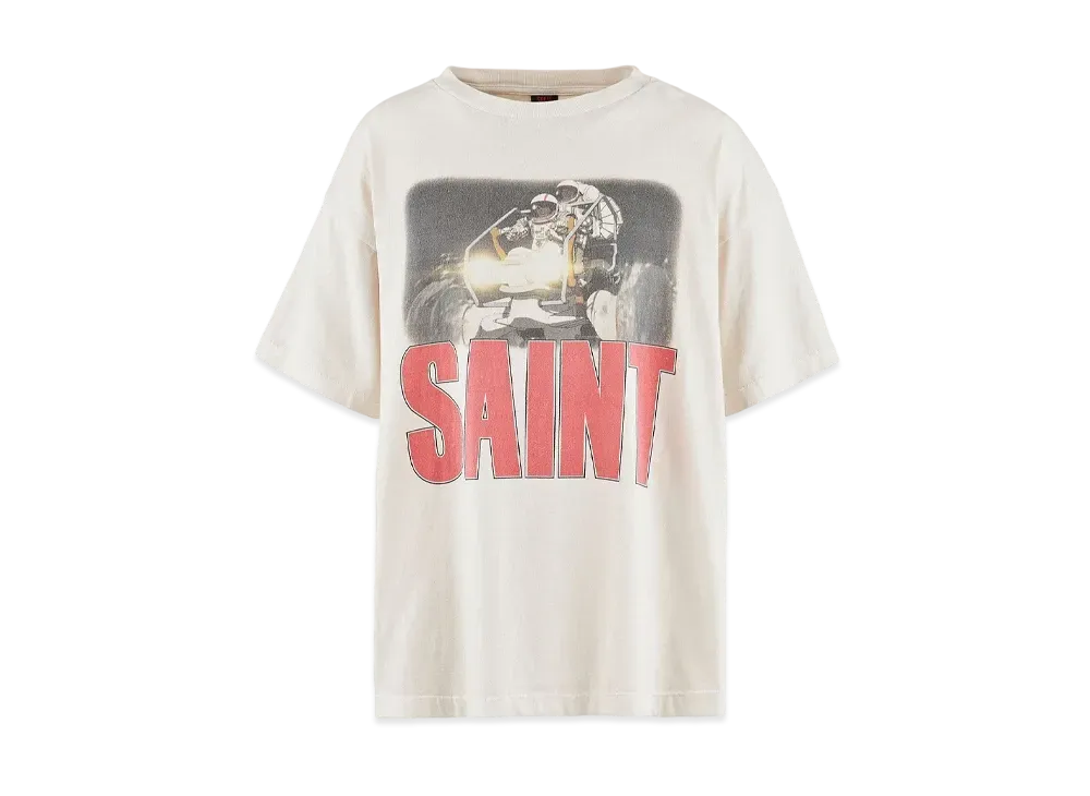 SAINT Mxxxxxx 24SS x FREEDOM Short Sleeve T-Shirt "White"