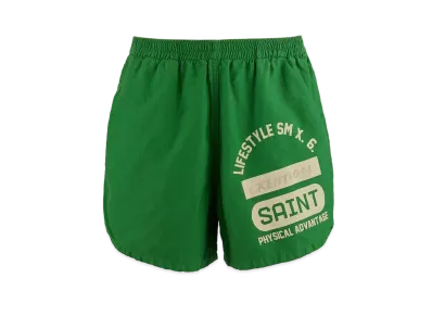 SAINT Mxxxxxx 24SS Reation Easy Shorts "Green"