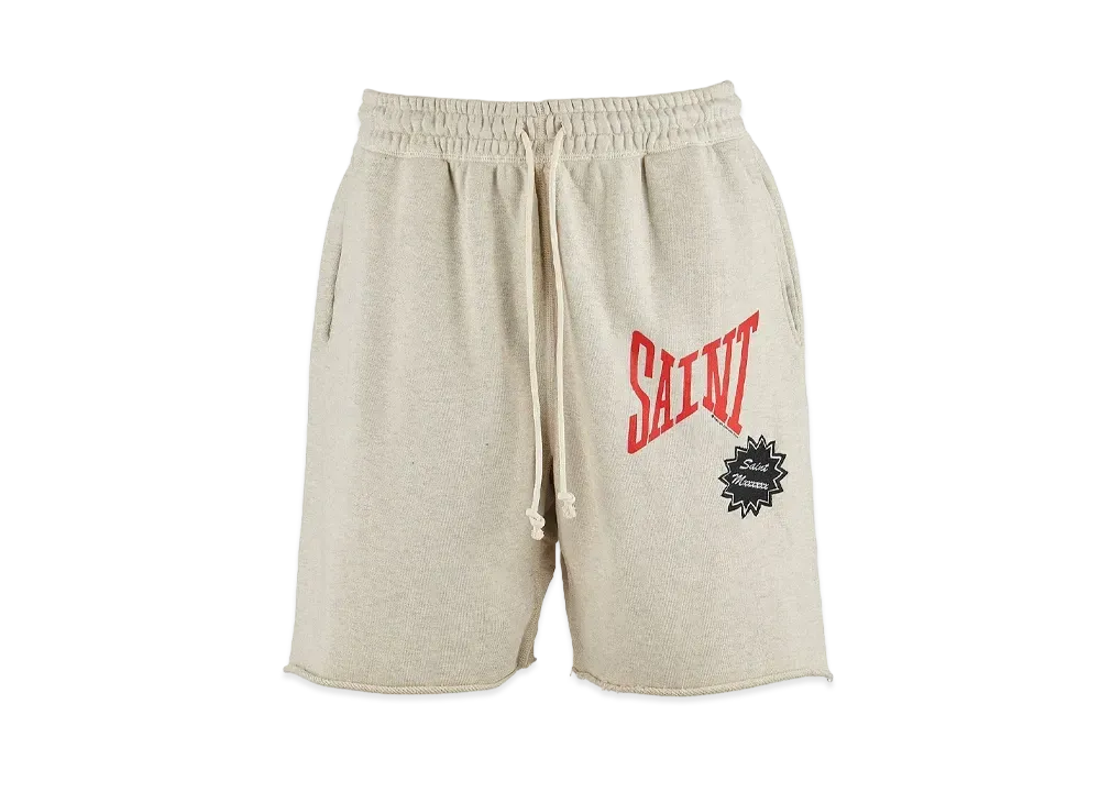 セントマイケル 24SS スウェット ショーツ "グレー"