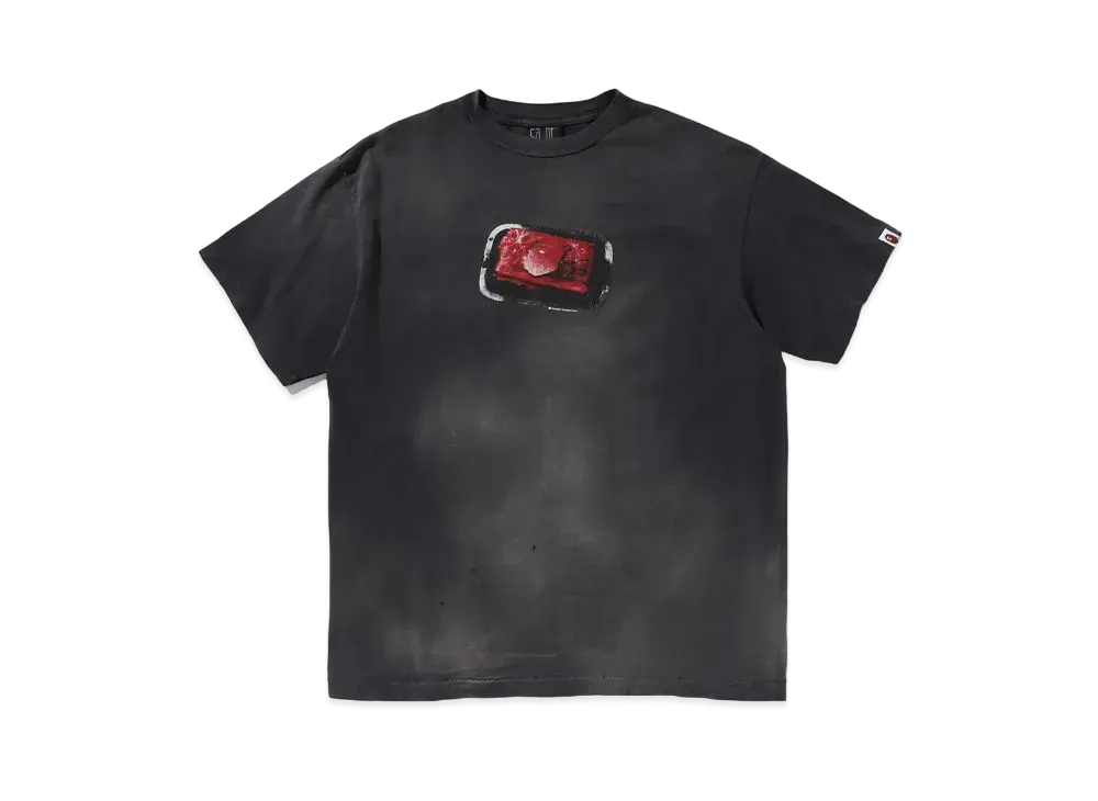 SAINT Mxxxxxx x A BATHING APE Club Tee "Charcoal"