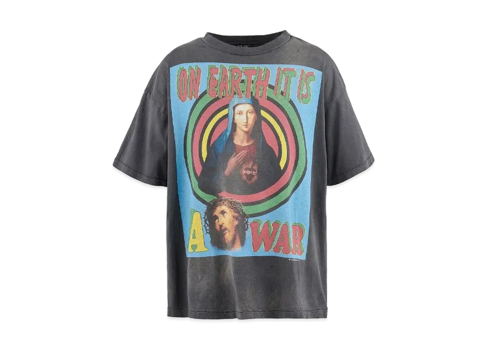 SAINT Mxxxxxx 24SS On Earth SS Tee "Black"