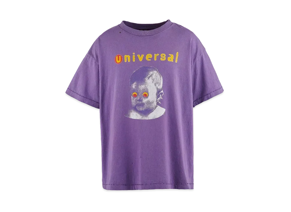 SAINT Mxxxxxx 24SS Universal SS Tee "Purple"