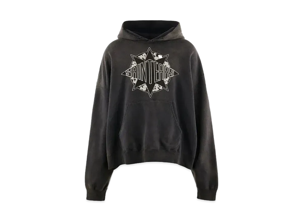 SAINT Mxxxxxx 24FW x Denim Tears DT_Hoodie "Black" SM-YS1-0000-C46