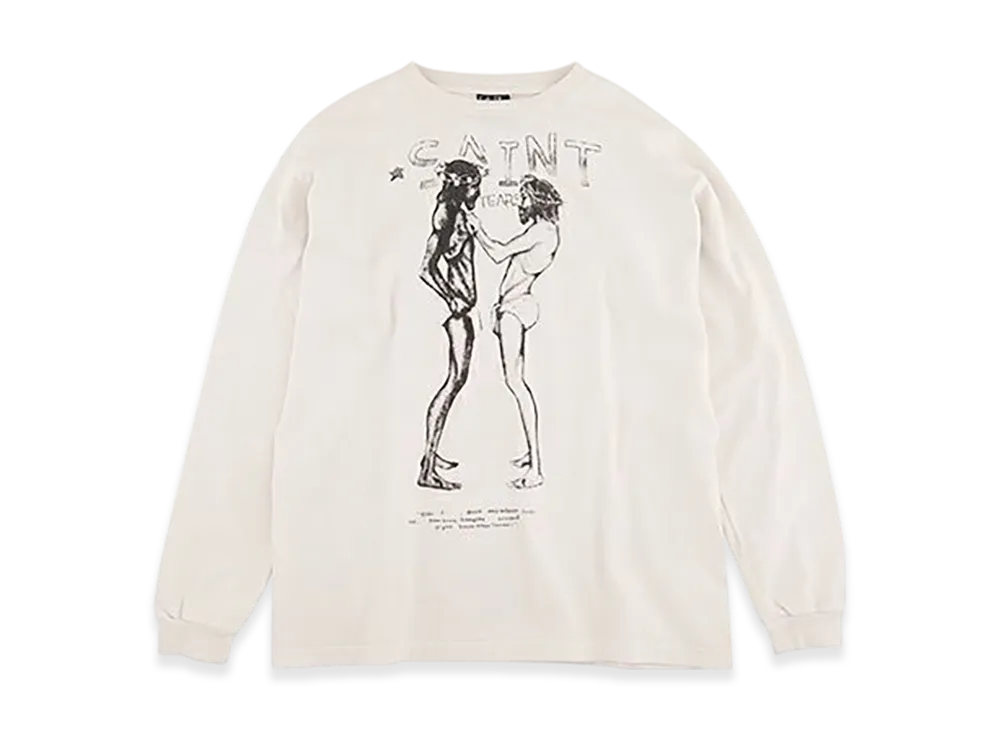 Saint Mxxxxxx LS Tee "White"