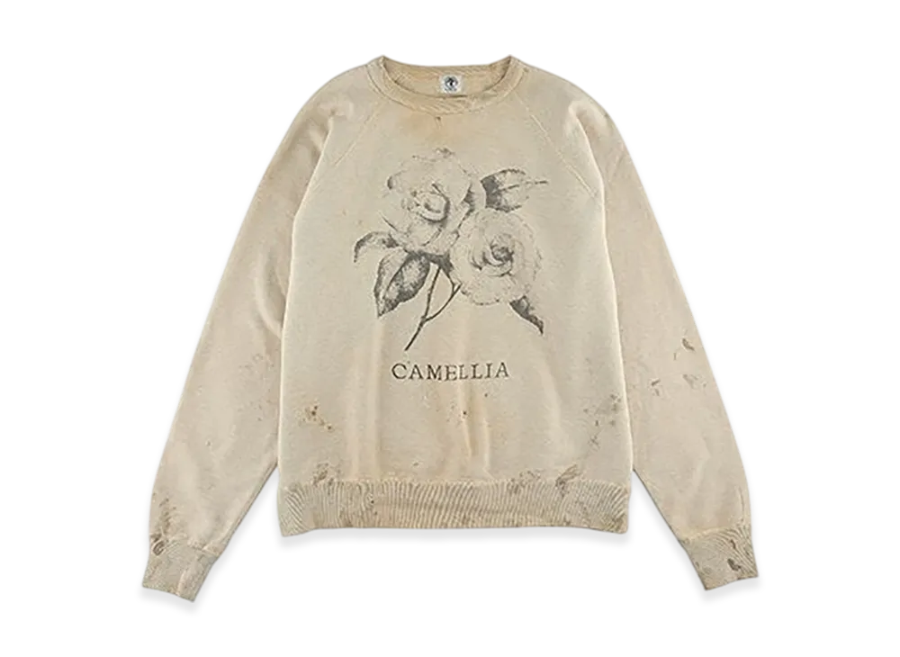 Saint Mxxxxxx Raglan Sweat Shirt Camellia "Gray"