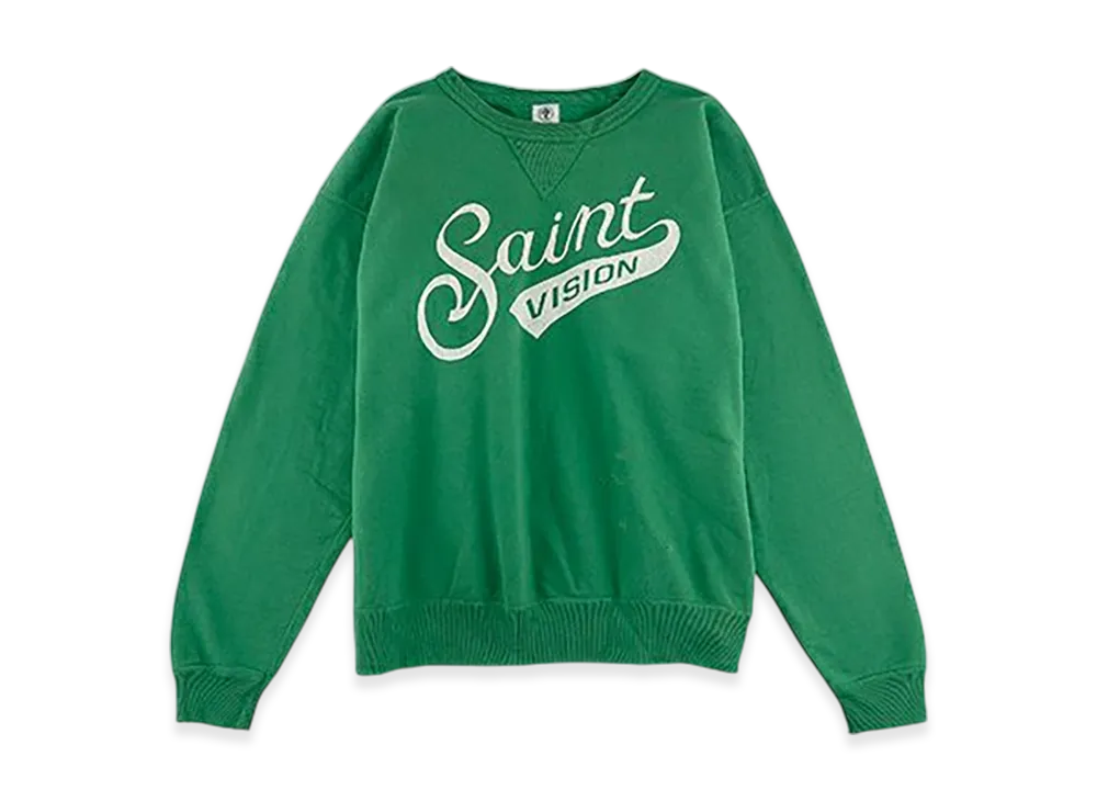 Saint Mxxxxxx Raglan Sweat Shirt Vision "Green"
