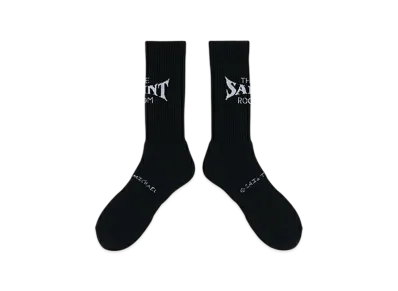 Saint Mxxxxxx x Shermer Academy Sock S Room "Black/White"