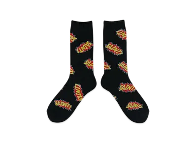 Saint Mxxxxxx Socks Pow "Black"