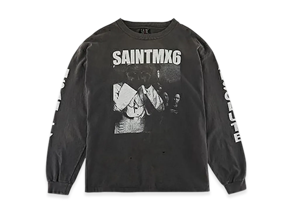 Saint Mxxxxxx LS Tee Saint MX6 "Black"