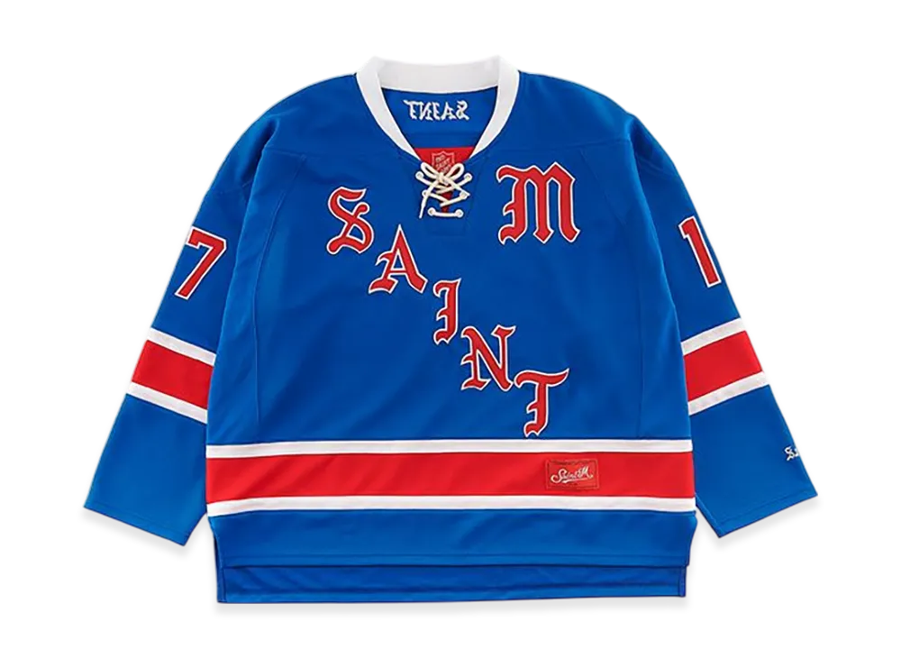 Saint Mxxxxxx LS Tee Gameshirt "Blue"