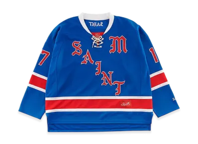 Saint Mxxxxxx LS Tee Gameshirt "Blue"