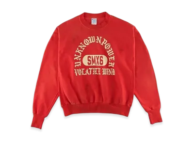 Saint Mxxxxxx Crew Sweat "Red"