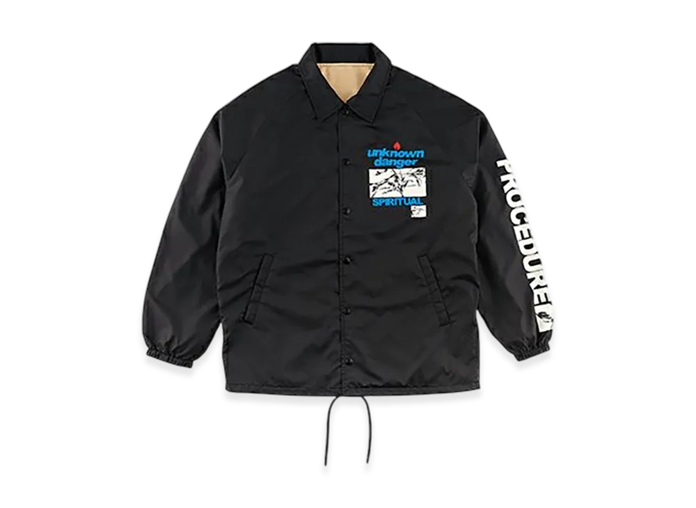 Saint Mxxxxxx Coach Jacket "Black"