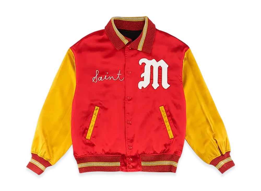 Saint Mxxxxxx Varsity Jacket Saint "Red"