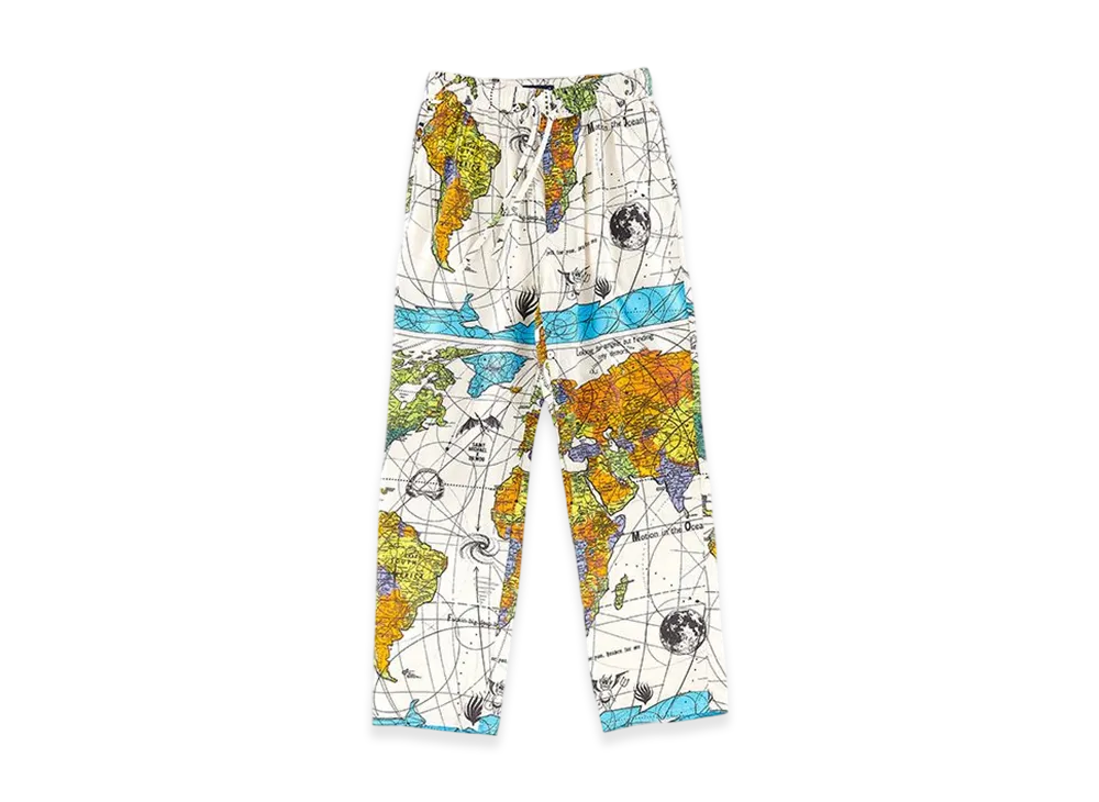 セントマイケル DR.WOO WORLD MAP PAJAMA SHIRT XL セントマイケル DR
