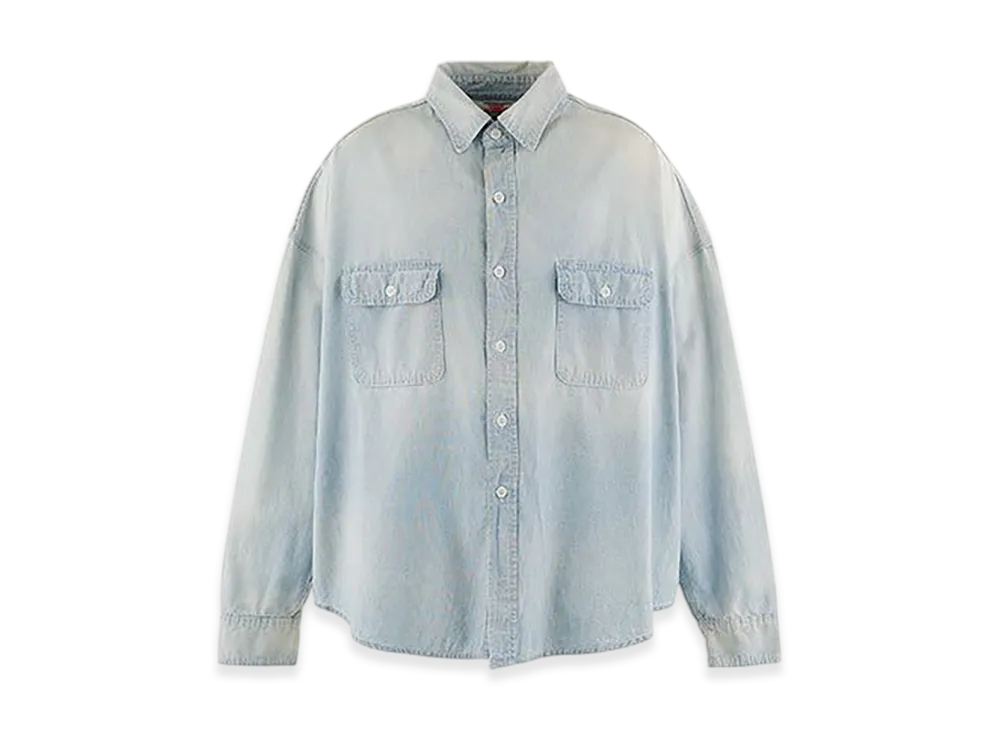 Saint Mxxxxxx Shirt Shirt "Blue"