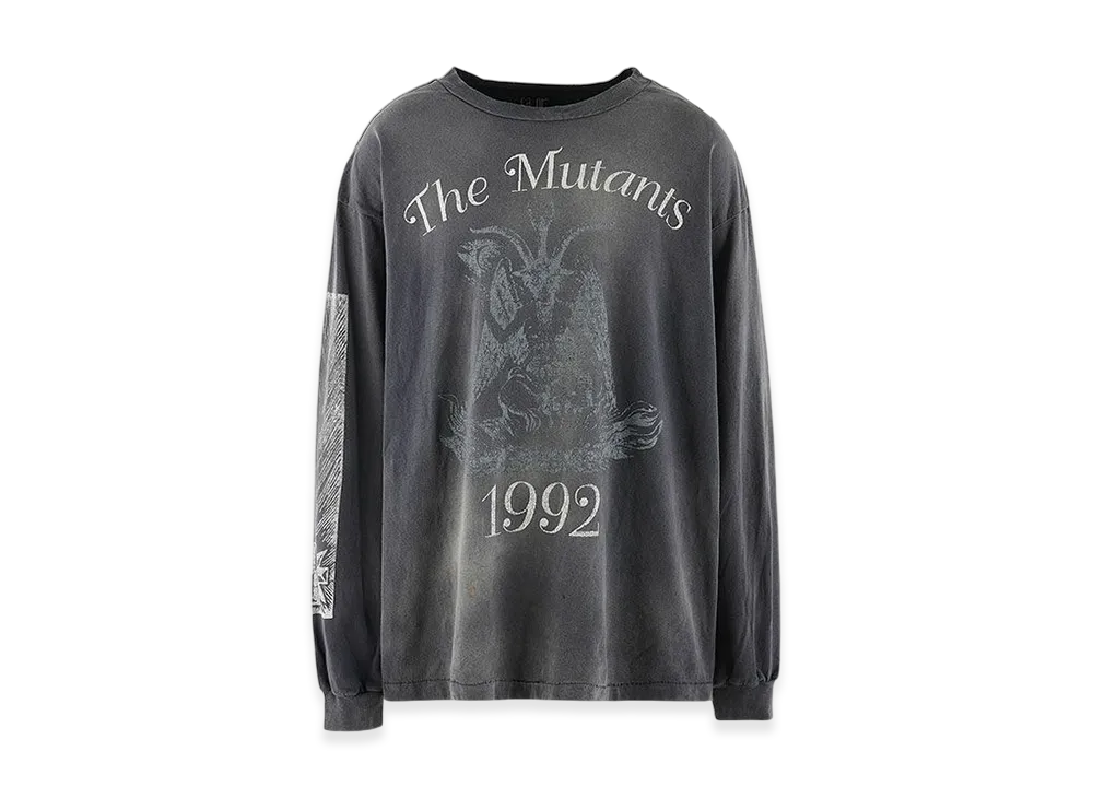 Saint Mxxxxxx LS Tee Burn Of Earth "Black"