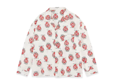 SAINT Mxxxxxx Pajama Shirt Heart "White"