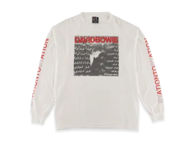 SAINT Mxxxxxx David Bowie L/S Tee "White"