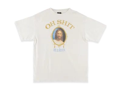 SAINT Mxxxxxx OH SHIT S/S Tee "White"