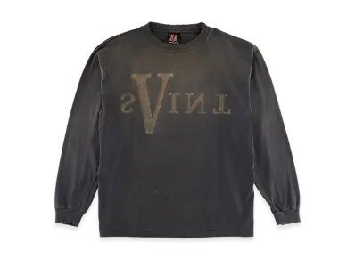 SAINT Mxxxxxx VLONE Long Sleeve Tee Maria "Black"