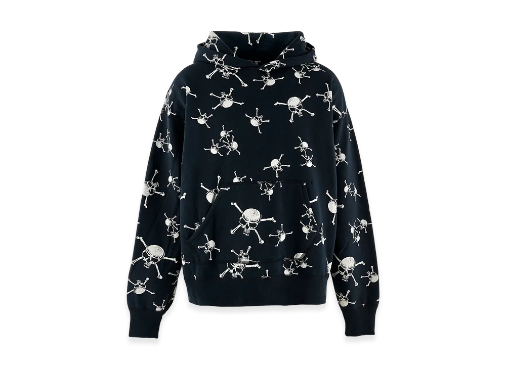 SAINT Mxxxxxx Skull Pullover Hoodie "Black"