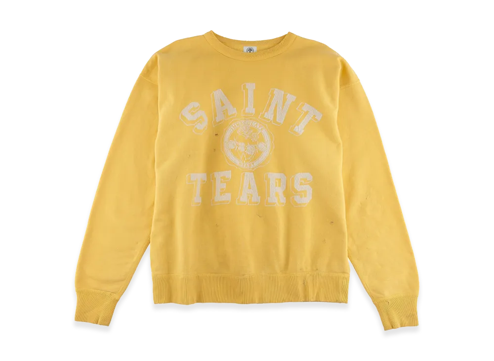 Saint Mxxxxxx x DENIM TEARS Stars Sweatshirt "Yellow"