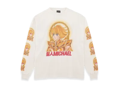 SAINT Mxxxxxx LS Tee Saint MICHAEL "White"