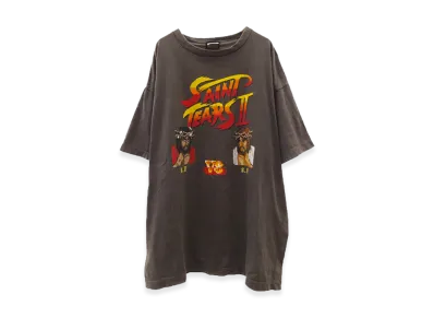 SAINT Mxxxxxx x Denim Tears Saint TearsII T-Shirt "Charcoal Gray"