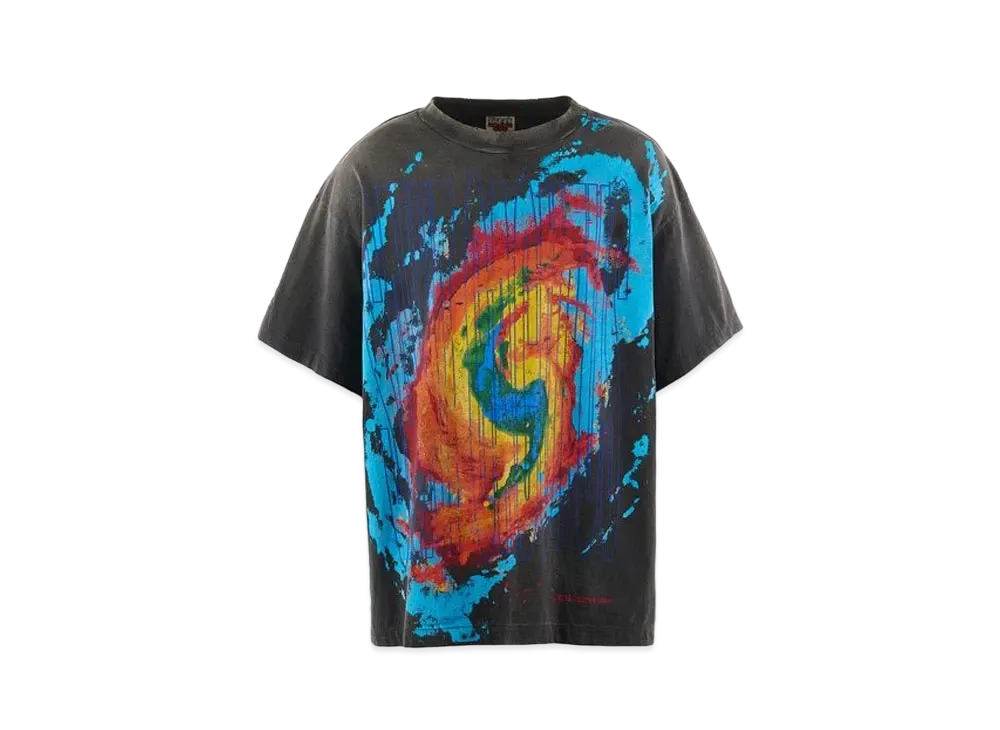 SAINT Mxxxxxx x Cactus Plant Flea Market SS Tee Angry LV GD "Black"